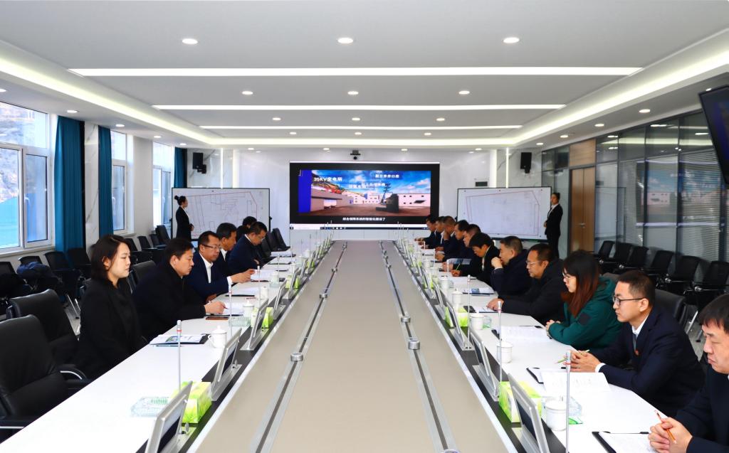 杨庆山率队赴新民集团考察调研